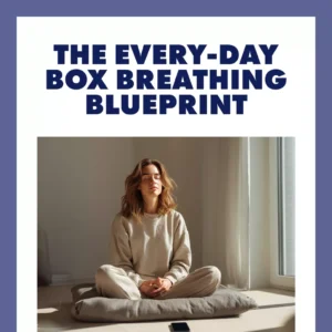 The Every-Day Box Breathing Blueprint: Calm Focus in Just Four Steps | Stress Relief Guide, Digital Download, eBook, Checklist
