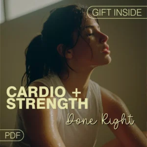 Cardio + Strength Done Right | How to Combine Cardio and Strength Training Effectively | Fitness Checklist for Fat Loss, Muscle Gain & Endurance